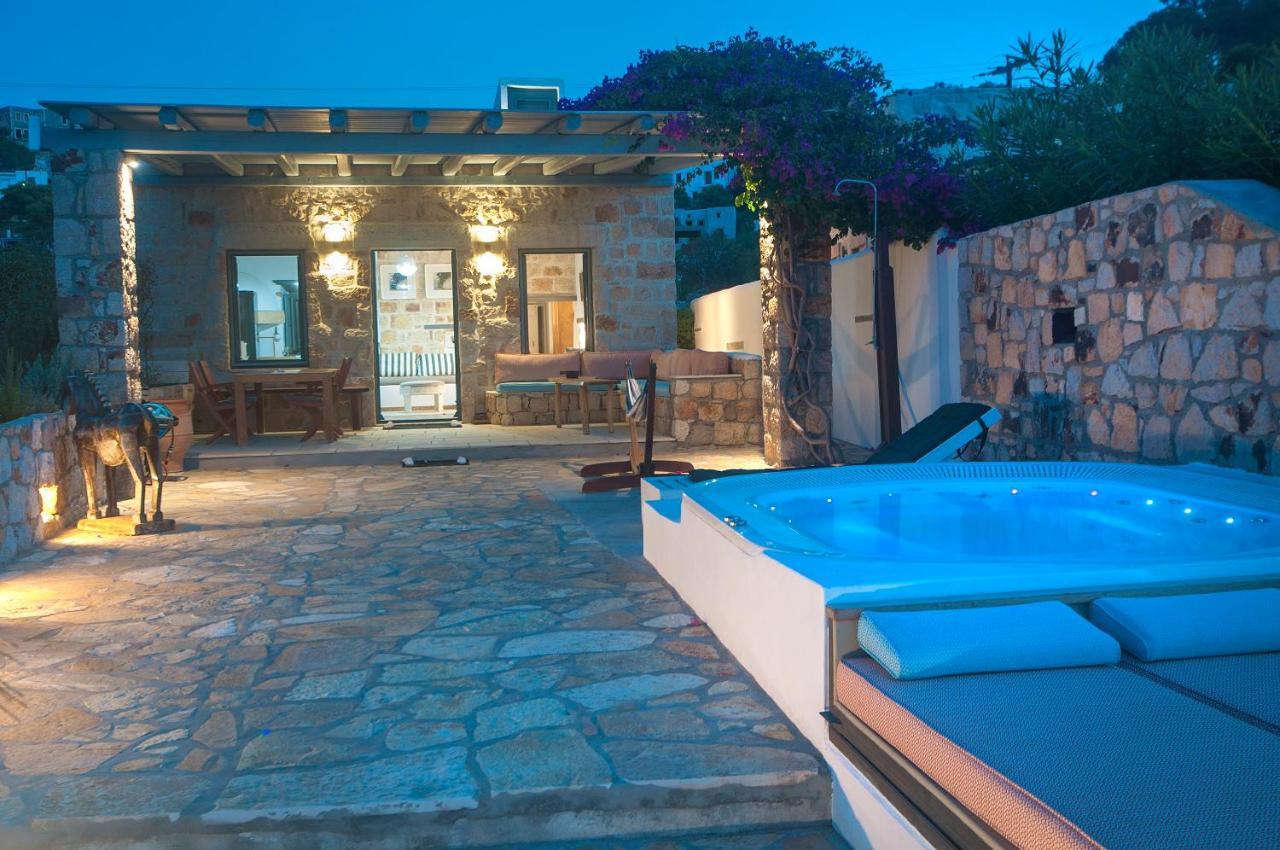 Patmos Exclusive Villas Skála Dış mekan fotoğraf