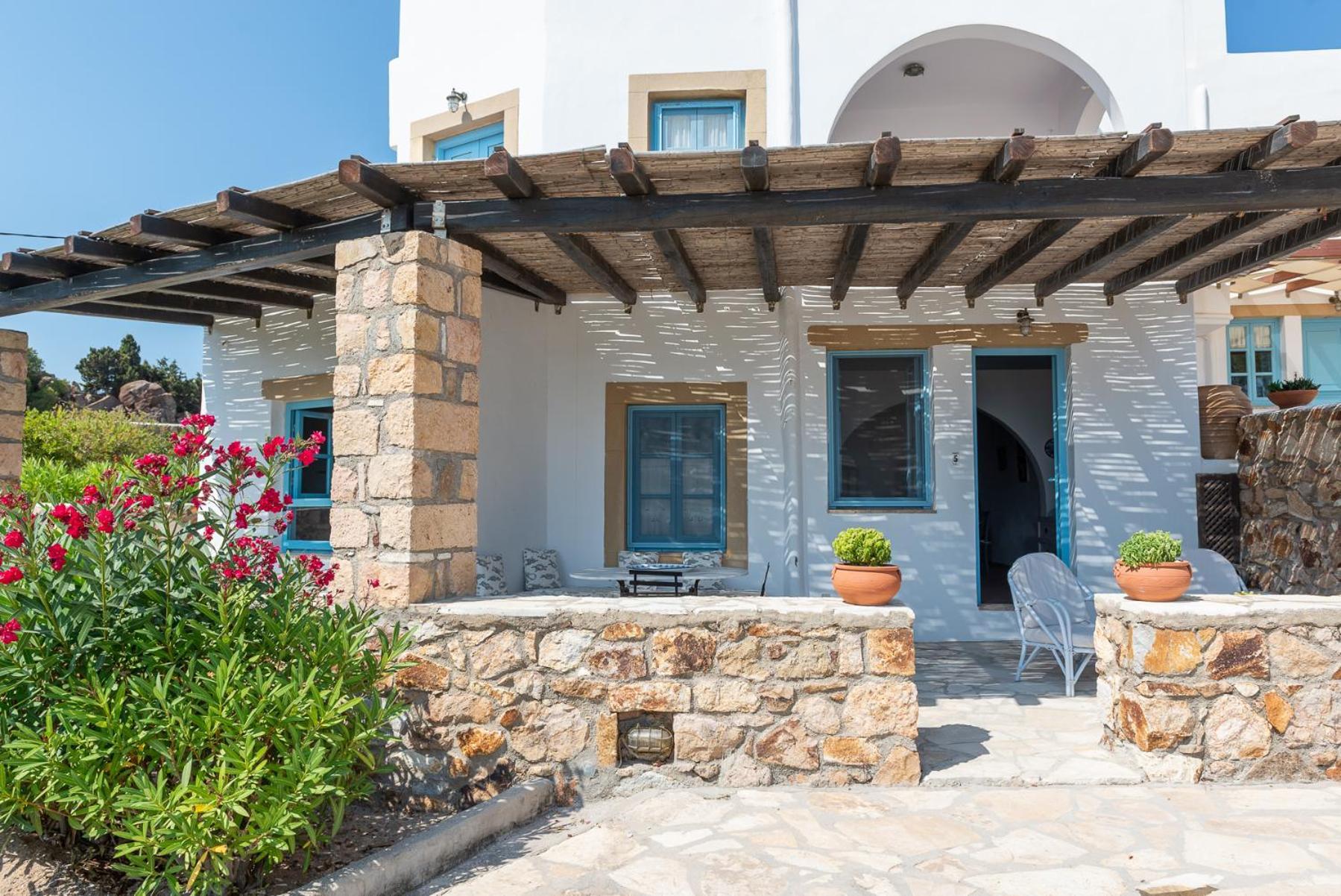Patmos Exclusive Villas Skála Oda fotoğraf